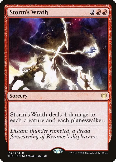 Storm's Wrath · Theros Beyond Death 157/358