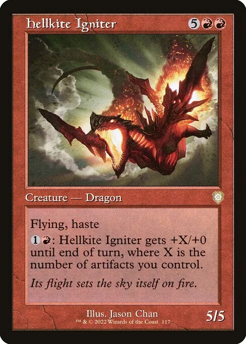 Hellkite Igniter · The Brothers' War Commander 117/209
