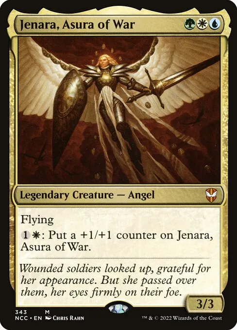 Jenara, Asura of War · New Capenna Commander 343/447