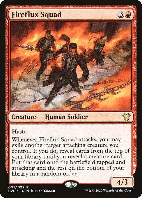 Fireflux Squad · Commander 2020 51/322
