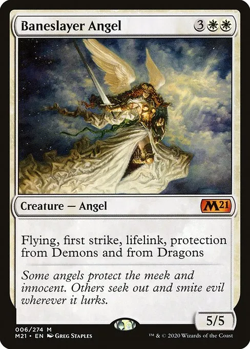 Baneslayer Angel · Core Set 2021 6/397