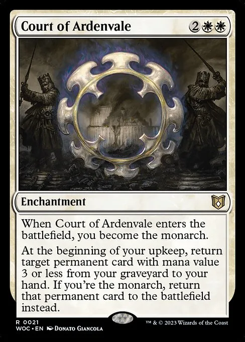 Court of Ardenvale · Wilds of Eldraine Commander 21/173
