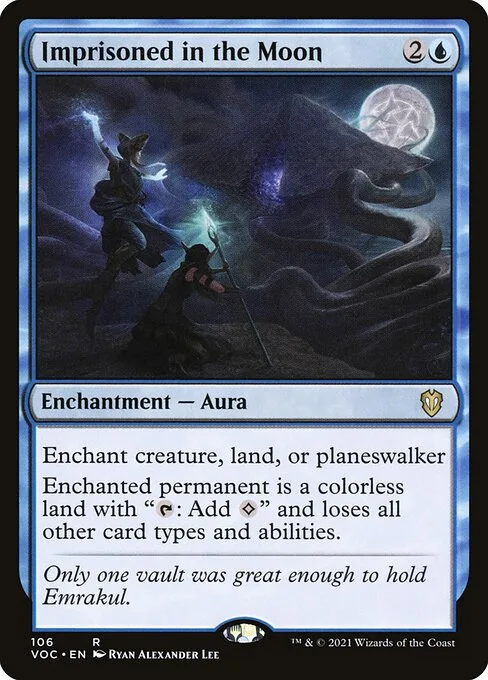 Imprisoned in the Moon · Crimson Vow Commander 106/188