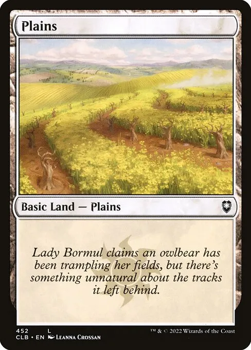 Plains · Commander Legends: Battle for Baldur's Gate 452/936