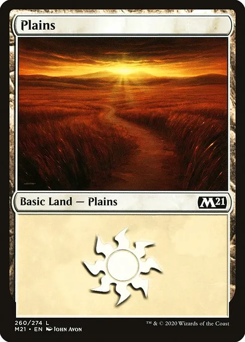Plains · Core Set 2021 260/397