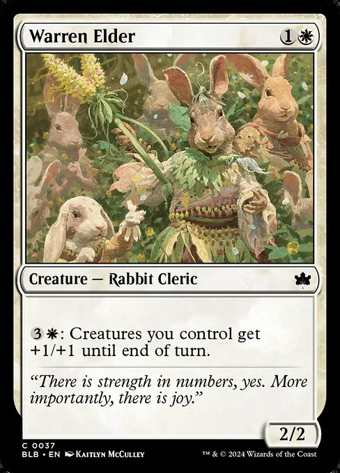 Warren Elder · Bloomburrow 37/398