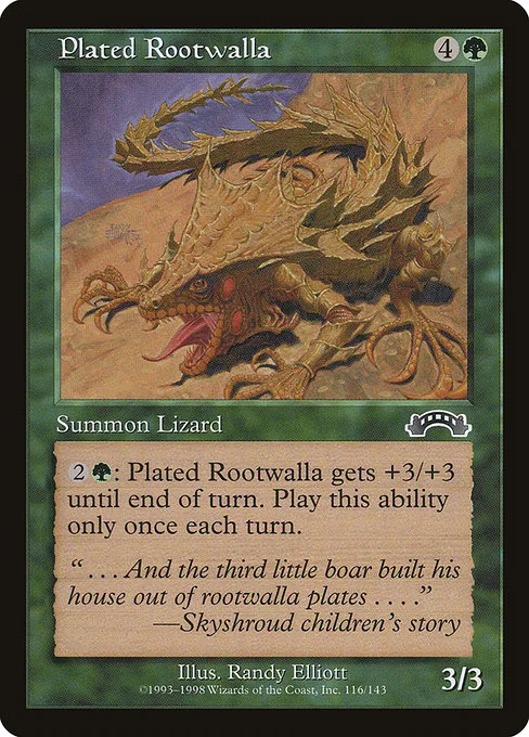 Plated Rootwalla · Exodus 116/143