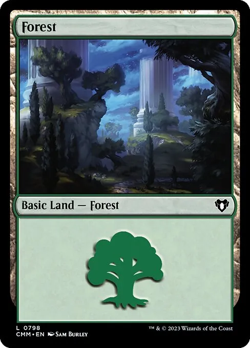 Forest · Commander Masters 798/1067