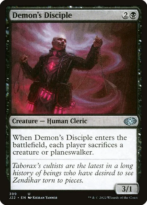 Demon's Disciple · Jumpstart 2022 399/835