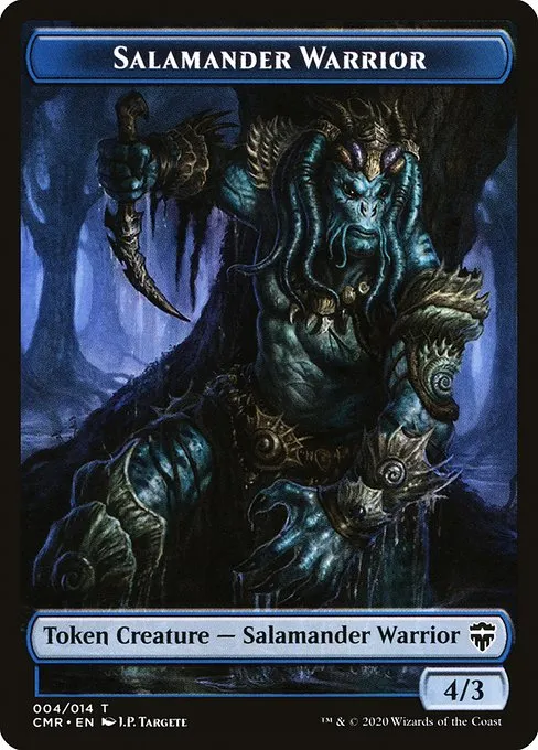Salamander Warrior · Commander Legends Tokens 4/23