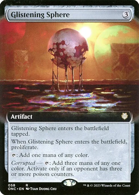 Glistening Sphere · Phyrexia: All Will Be One Commander 58/174
