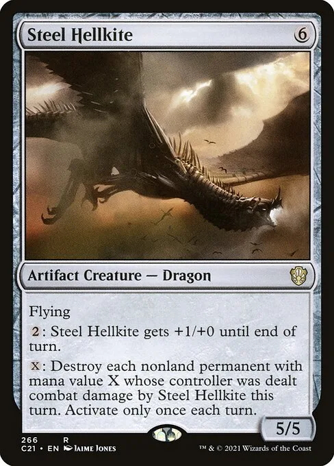 Steel Hellkite · Commander 2021 266/409