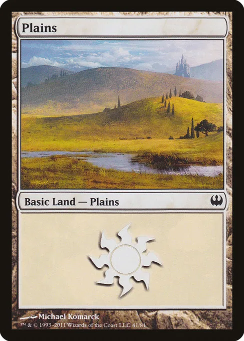 Plains · Duel Decks: Knights vs. Dragons 41/81
