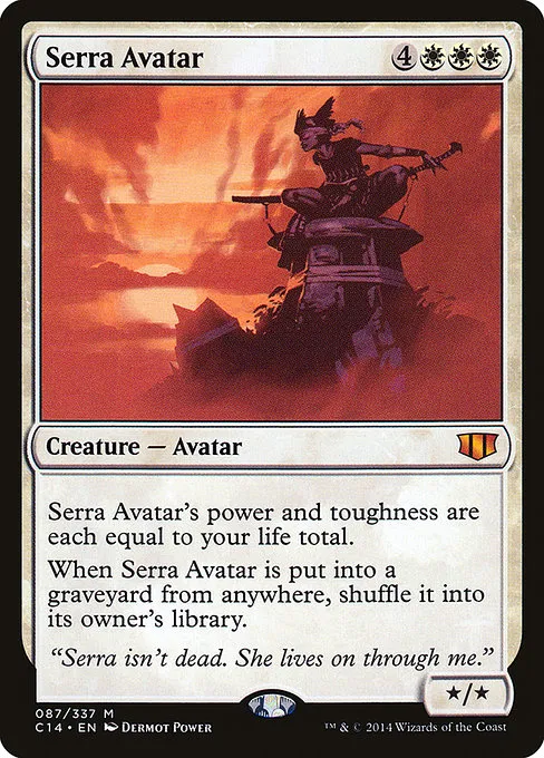 Serra Avatar · Commander 2014 87/337