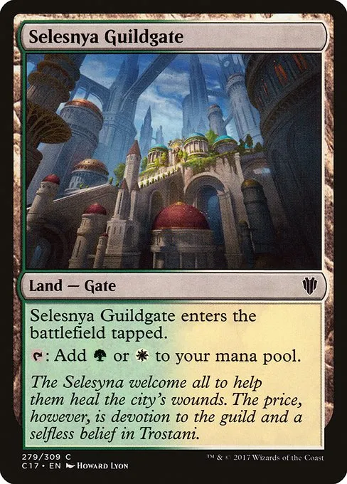 Selesnya Guildgate · Commander 2017 279/309