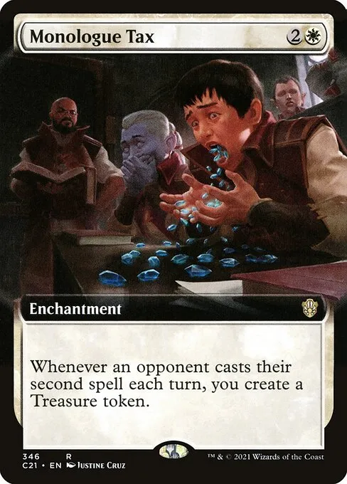 Monologue Tax · Commander 2021 346/409