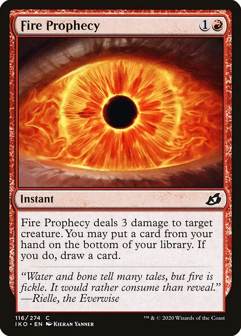Fire Prophecy · Ikoria: Lair of Behemoths 116/390