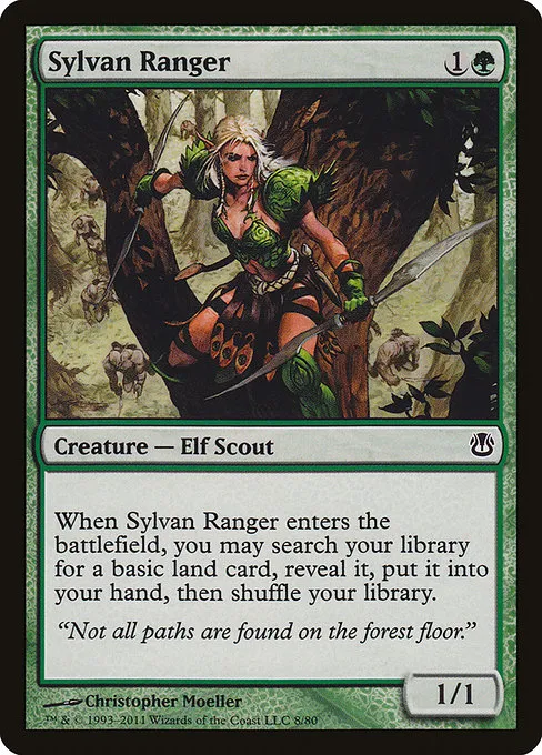 Sylvan Ranger · Duel Decks: Ajani vs. Nicol Bolas 8/80