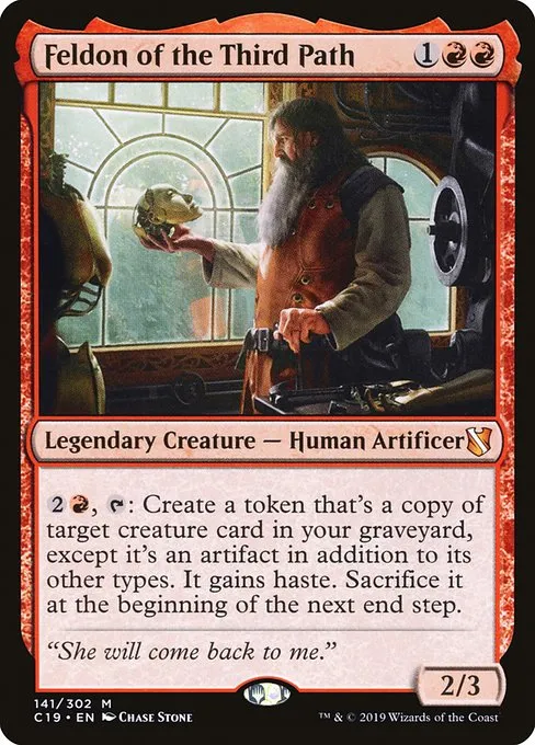 Feldon of the Third Path · Commander 2019 141/302