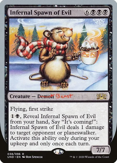 Infernal Spawn of Evil · Unsanctioned 38/96