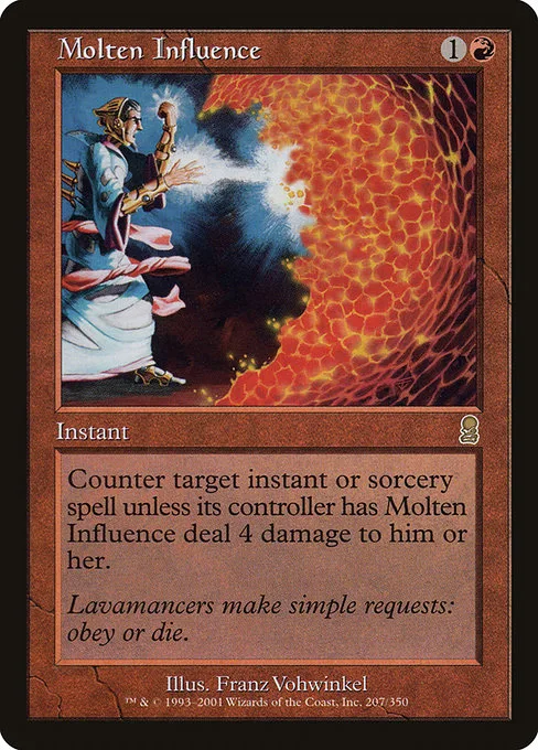 Molten Influence · Odyssey 207/353