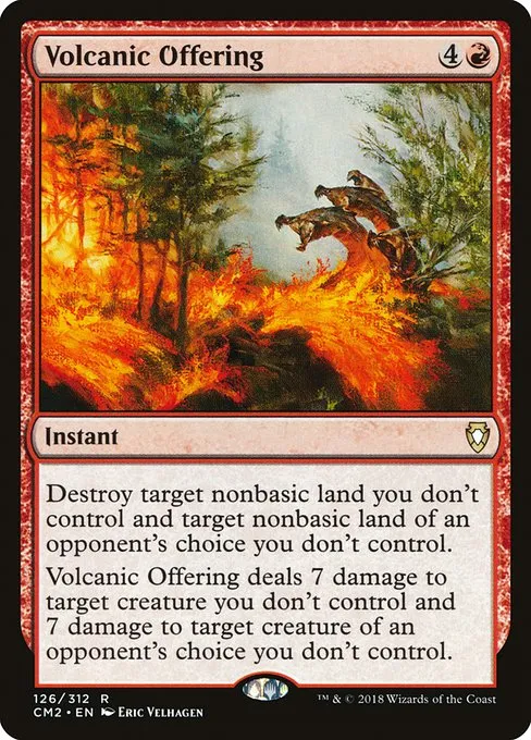 Volcanic Offering · Commander Anthology Volume II 126/312