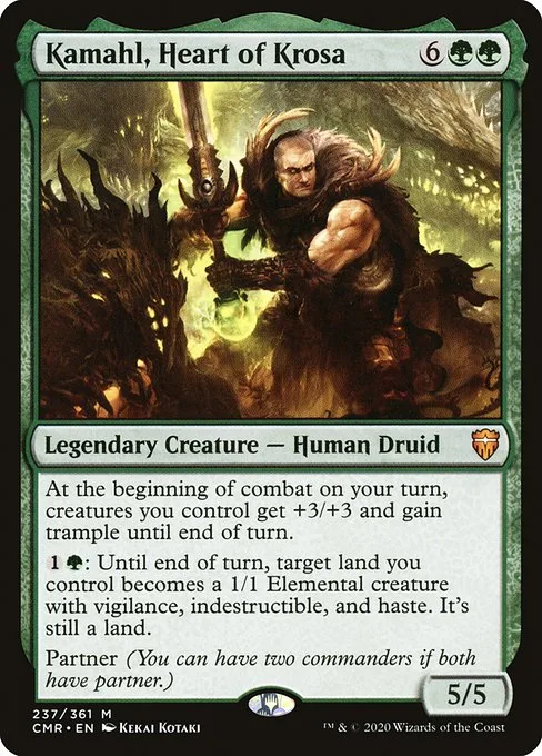 Kamahl, Heart of Krosa · Commander Legends 237/718