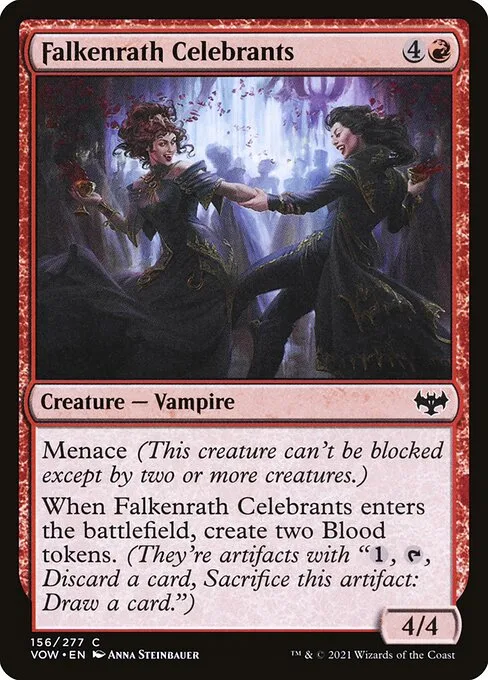 Falkenrath Celebrants · Innistrad: Crimson Vow 156/423