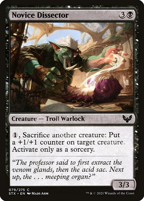 Novice Dissector · Strixhaven: School of Mages 79/393