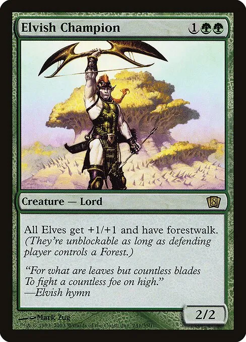 Elvish Champion · Eighth Edition 241★/711