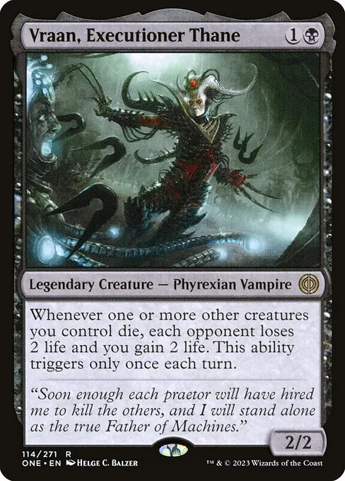 Vraan, Executioner Thane · Phyrexia: All Will Be One 114/479