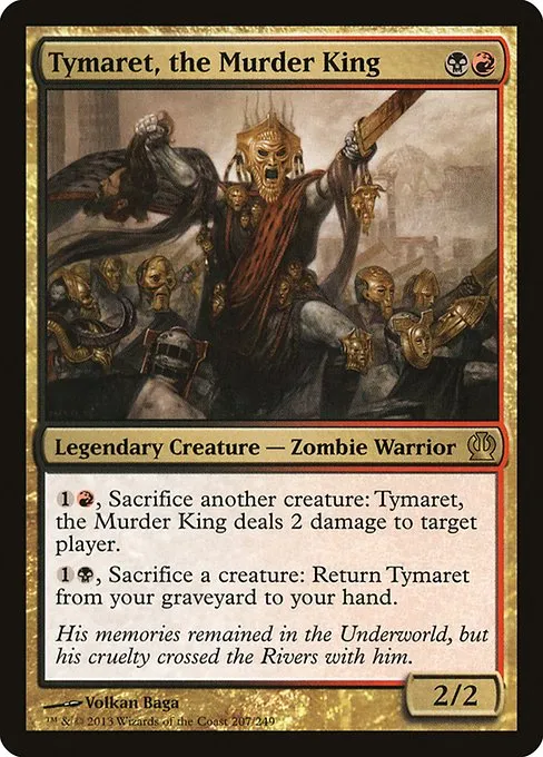 Tymaret, the Murder King · Theros 207/249