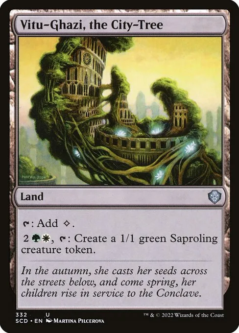 Vitu-Ghazi, the City-Tree · Starter Commander Decks 332/352