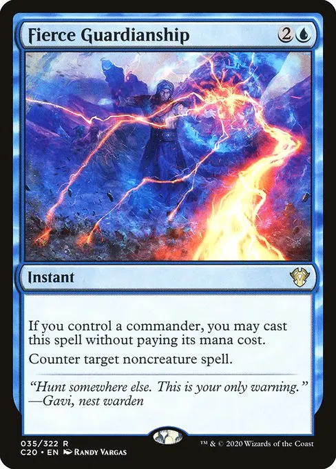 Fierce Guardianship · Commander 2020 35/322