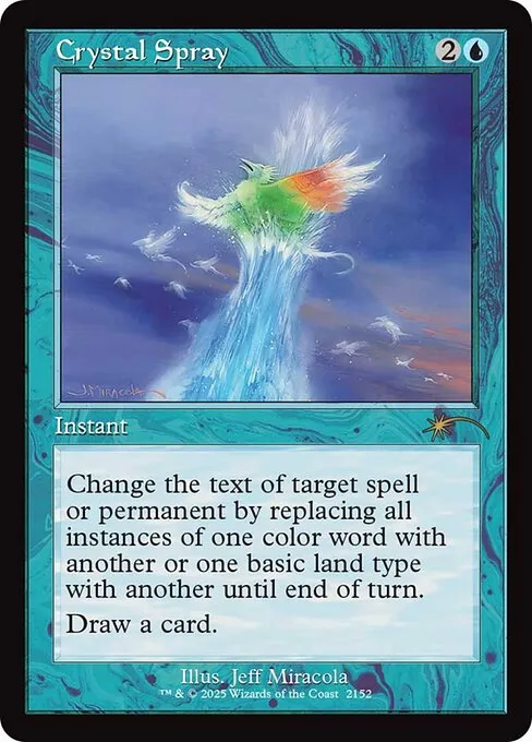 Crystal Spray · Secret Lair Drop 2152/2547