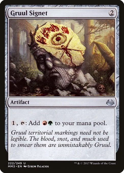 Gruul Signet · Modern Masters 2017 222/249