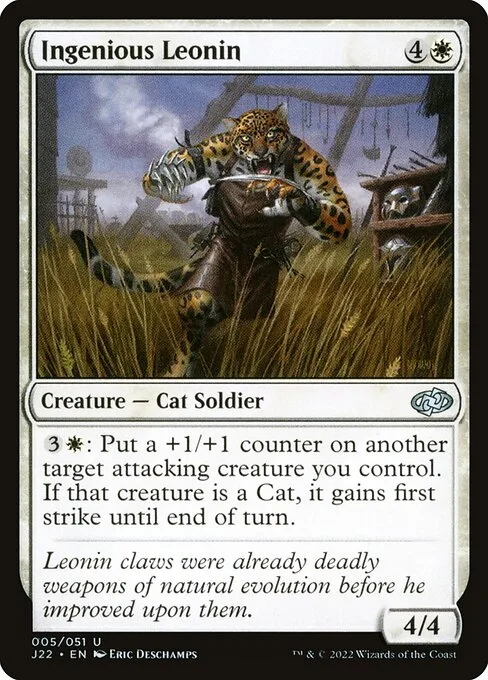 Ingenious Leonin · Jumpstart 2022 5/835