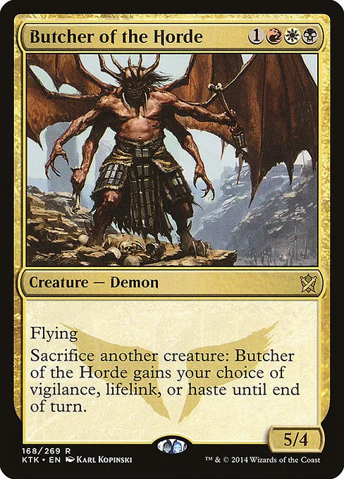 Butcher of the Horde · Khans of Tarkir 168/293