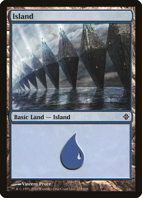 Island · Rise of the Eldrazi 233/248