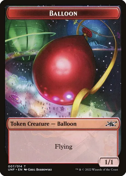 Balloon · Unfinity Tokens 7/14