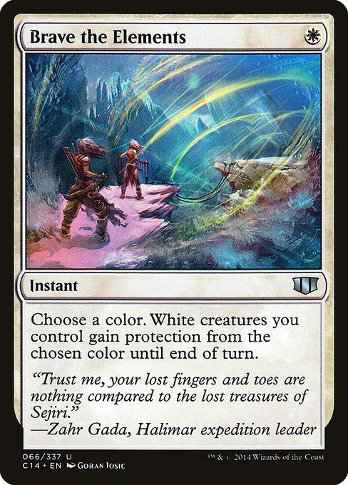 Brave the Elements · Commander 2014 66/337