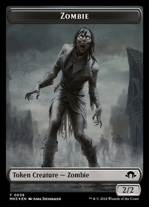 Zombie · Modern Horizons 3 Tokens 39/43