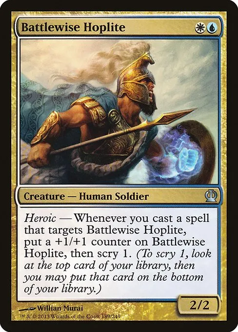 Battlewise Hoplite · Theros 189/249
