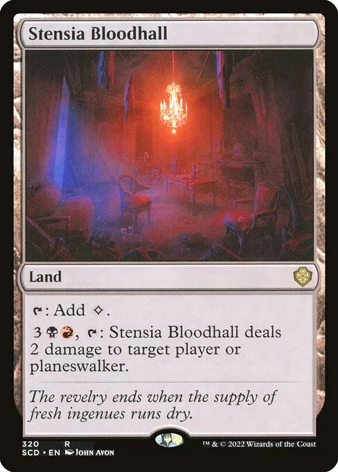 Stensia Bloodhall · Starter Commander Decks 320/352