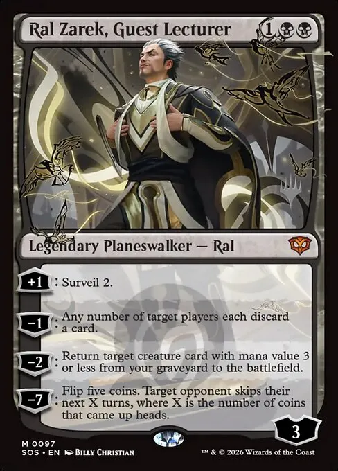 Ral Zarek, Guest Lecturer · Secrets of Strixhaven Promos 97p/80