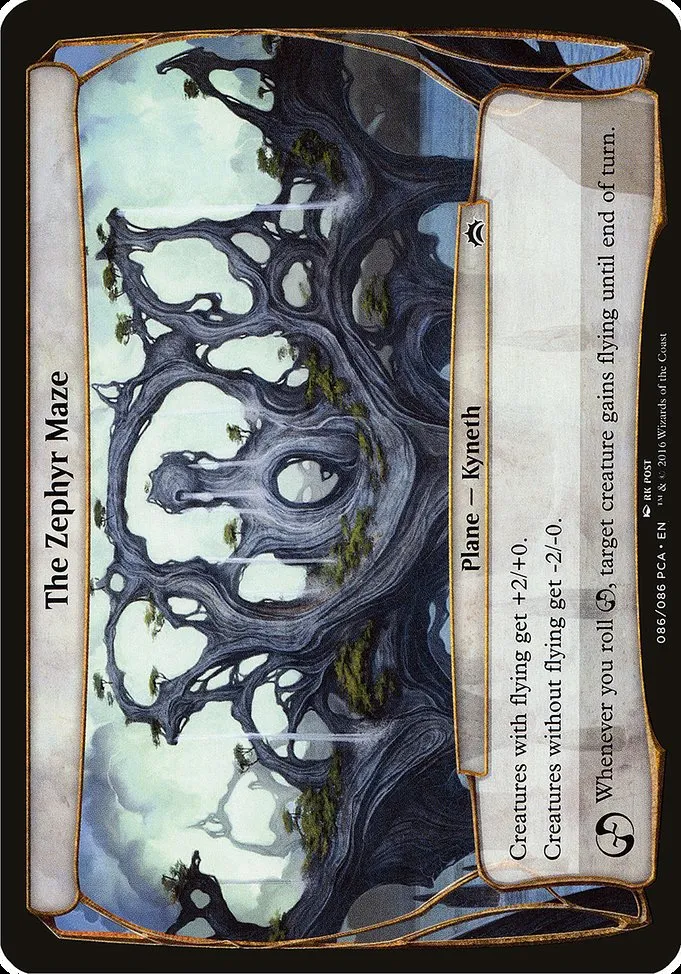 The Zephyr Maze · Planechase Anthology Planes 86/86