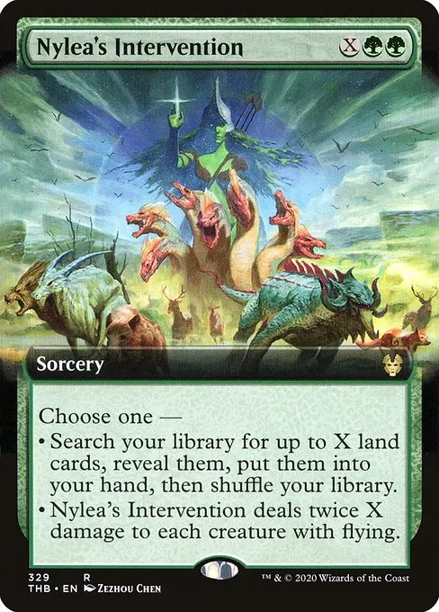 Nylea's Intervention · Theros Beyond Death 329/358