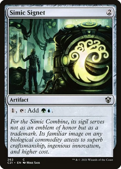 Simic Signet · Commander 2021 262/409