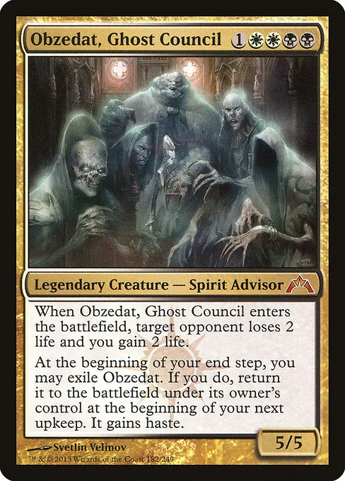 Obzedat, Ghost Council · Gatecrash 182/249
