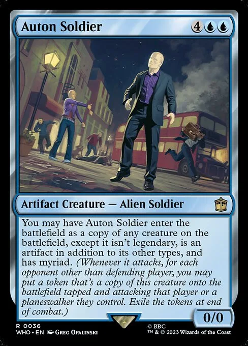 Auton Soldier · Doctor Who 36/1178
